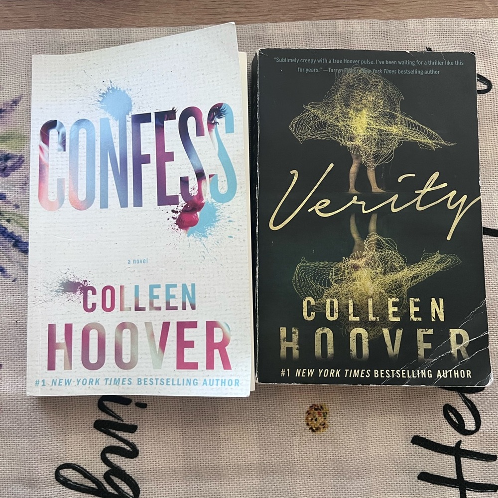 Colleen Hoover - Confess & Verity